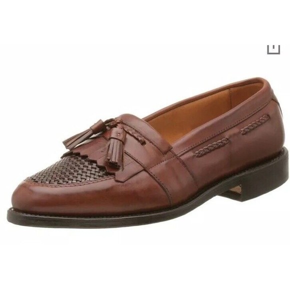 Allen Edmonds Other - Allen Edmonds Cody Men Slip On Loafers Moccasins Cognac Leather 10 $300
